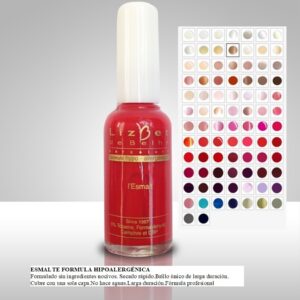 Esmalte con fórmula hipoalergénica